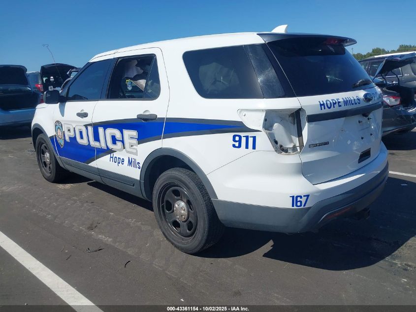 2016 Ford Police Interceptor VIN: 1FM5K8AR8GGB65898 Lot: 43361154