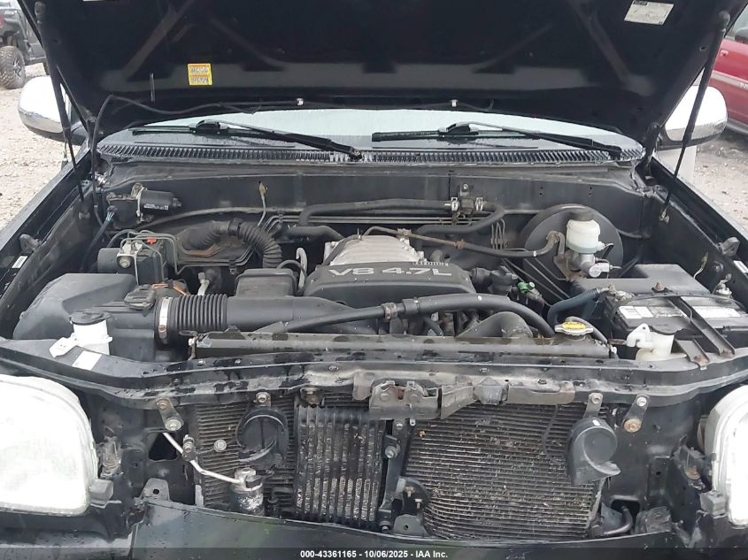 2003 Toyota Tundra Sr5 V8 VIN: 5TBBT44163S374388 Lot: 43361165