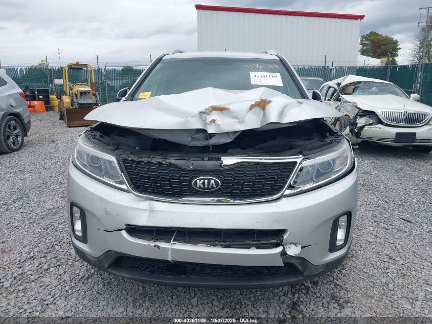 2014 Kia Sorento Lx VIN: 5XYKTDA65EG477292 Lot: 43361189