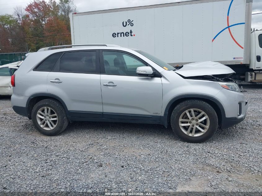 2014 Kia Sorento Lx VIN: 5XYKTDA65EG477292 Lot: 43361189