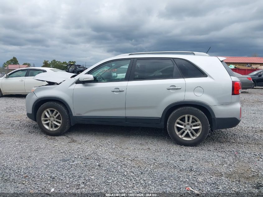 2014 Kia Sorento Lx VIN: 5XYKTDA65EG477292 Lot: 43361189