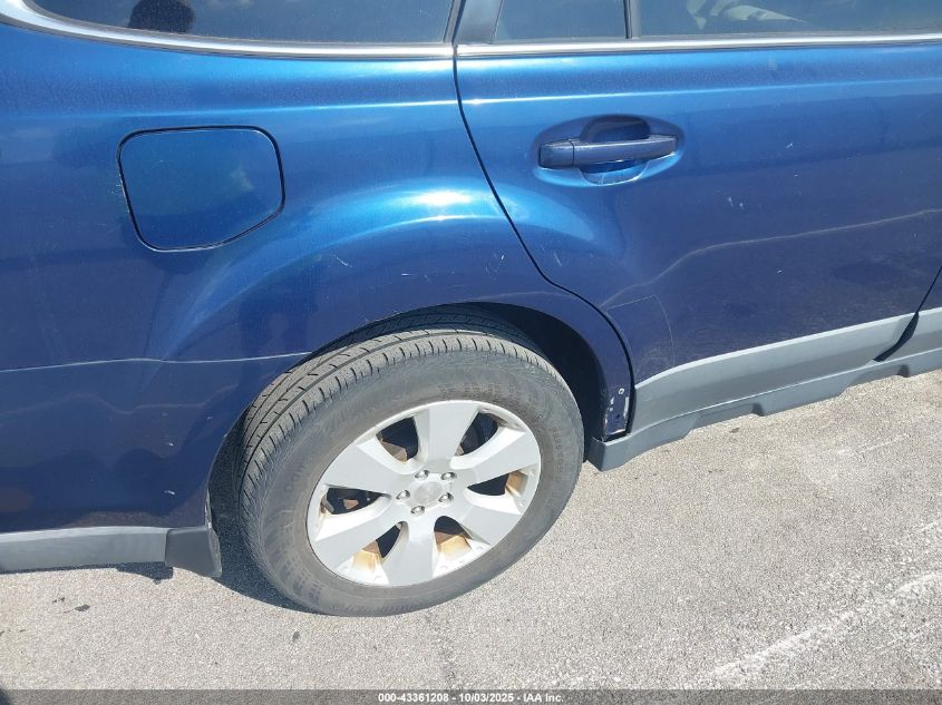 2011 Subaru Outback 2.5I Premium VIN: 4S4BRCGC1B3400355 Lot: 43361208