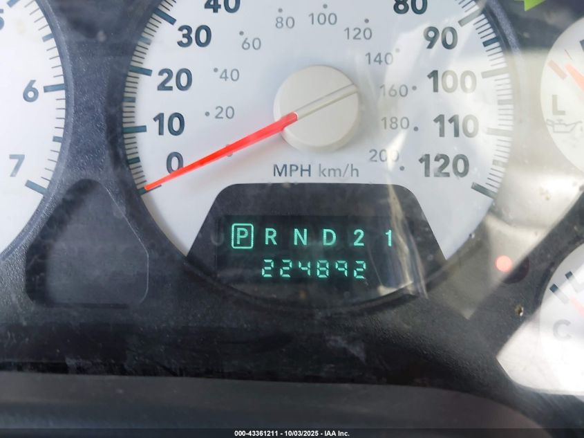 2008 Dodge Ram 1500 Slt VIN: 1D7HA182X8S579158 Lot: 43361211