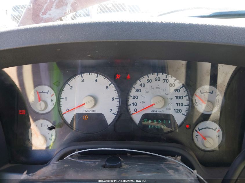 2008 Dodge Ram 1500 Slt VIN: 1D7HA182X8S579158 Lot: 43361211