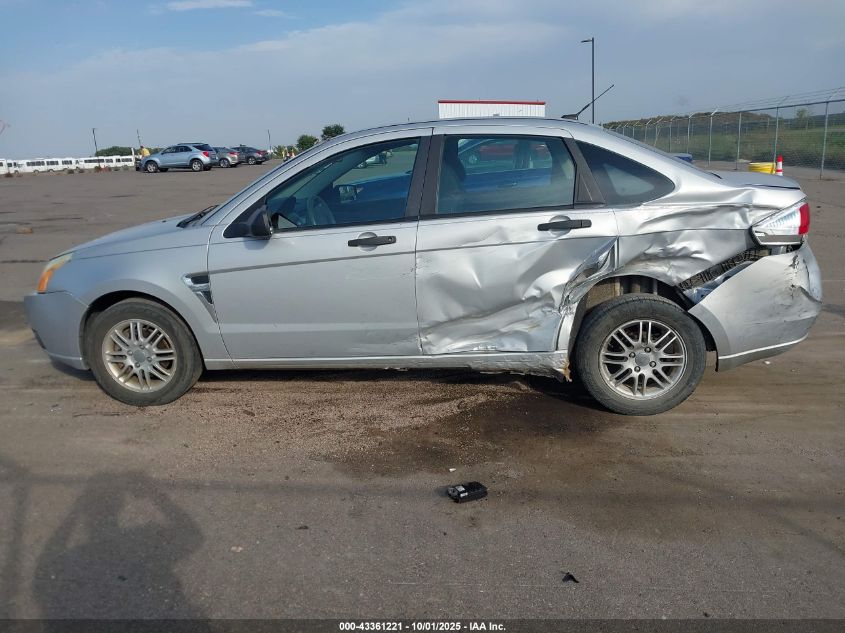 2008 Ford Focus Se/Ses VIN: 1FAHP35N48W107006 Lot: 43361221