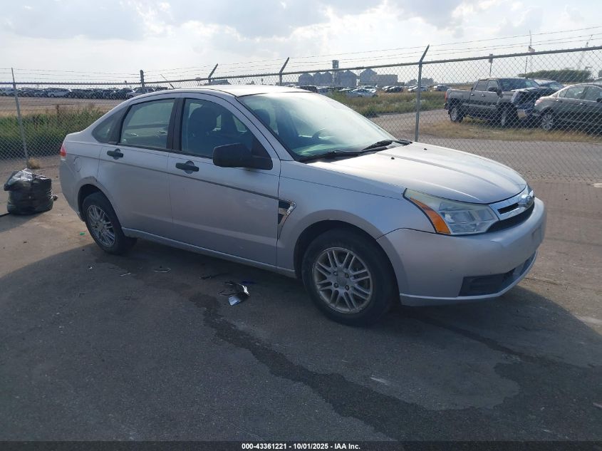 2008 Ford Focus Se/Ses VIN: 1FAHP35N48W107006 Lot: 43361221