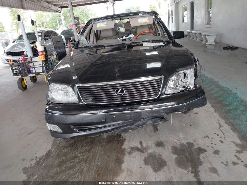 1999 Lexus Ls 400 VIN: JT8BH28F6X0147065 Lot: 43361235