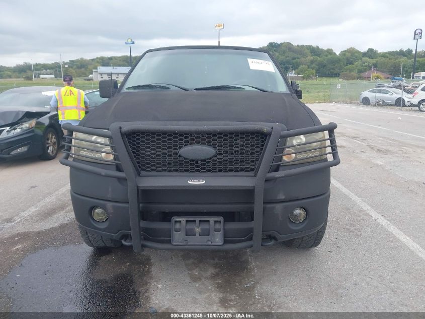 2007 Ford F-150 Fx4/Lariat/Xlt VIN: 1FTPW14V27KD08701 Lot: 43361245