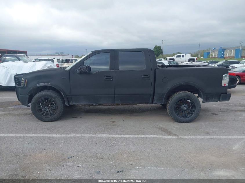 2007 Ford F-150 Fx4/Lariat/Xlt VIN: 1FTPW14V27KD08701 Lot: 43361245