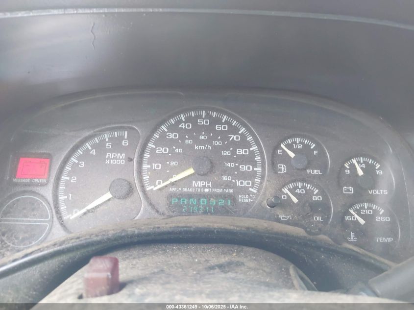 2000 Chevrolet Silverado 1500 Ls VIN: 1GCEC19TXYZ149006 Lot: 43361249