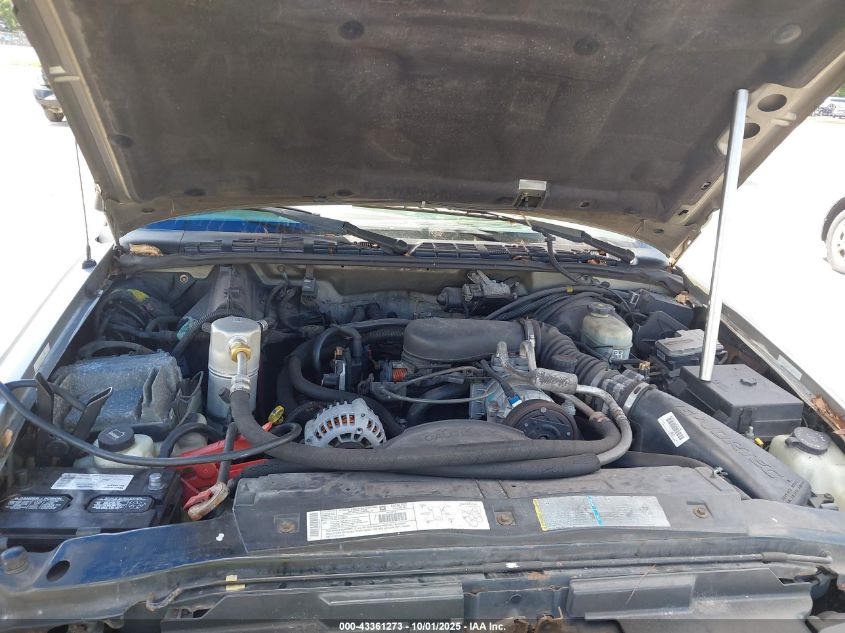 2002 Chevrolet S-10 Ls VIN: 1GCCS19W628112827 Lot: 43361273