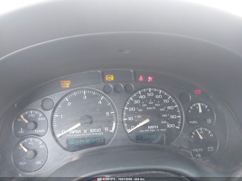 2002 Chevrolet S-10 Ls VIN: 1GCCS19W628112827 Lot: 43361273