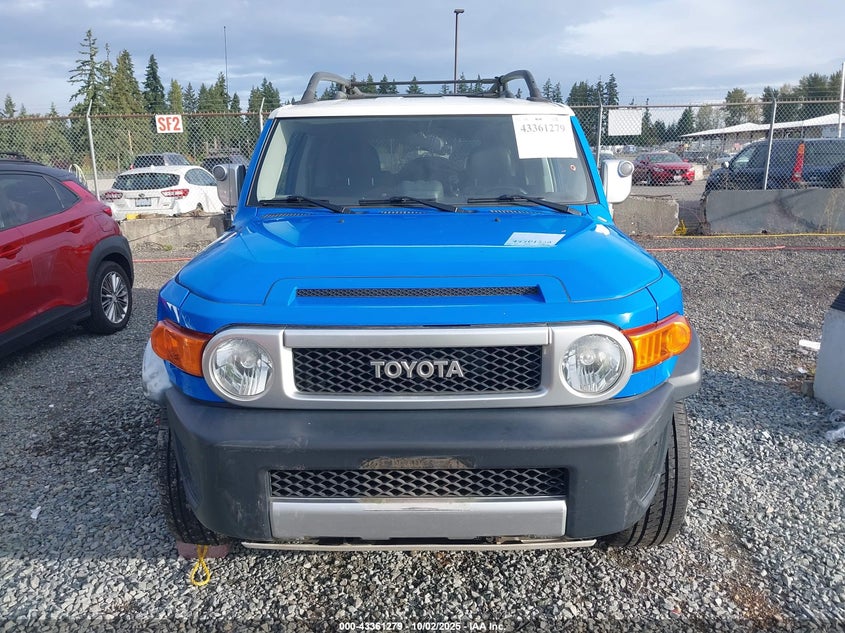 2007 Toyota Fj Cruiser VIN: JTEBU11F270079814 Lot: 43361279