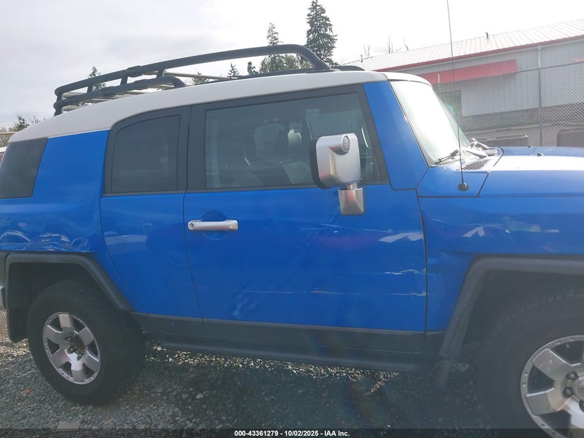 2007 Toyota Fj Cruiser VIN: JTEBU11F270079814 Lot: 43361279