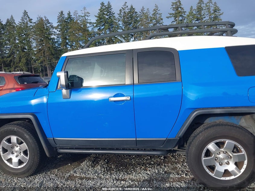 2007 Toyota Fj Cruiser VIN: JTEBU11F270079814 Lot: 43361279