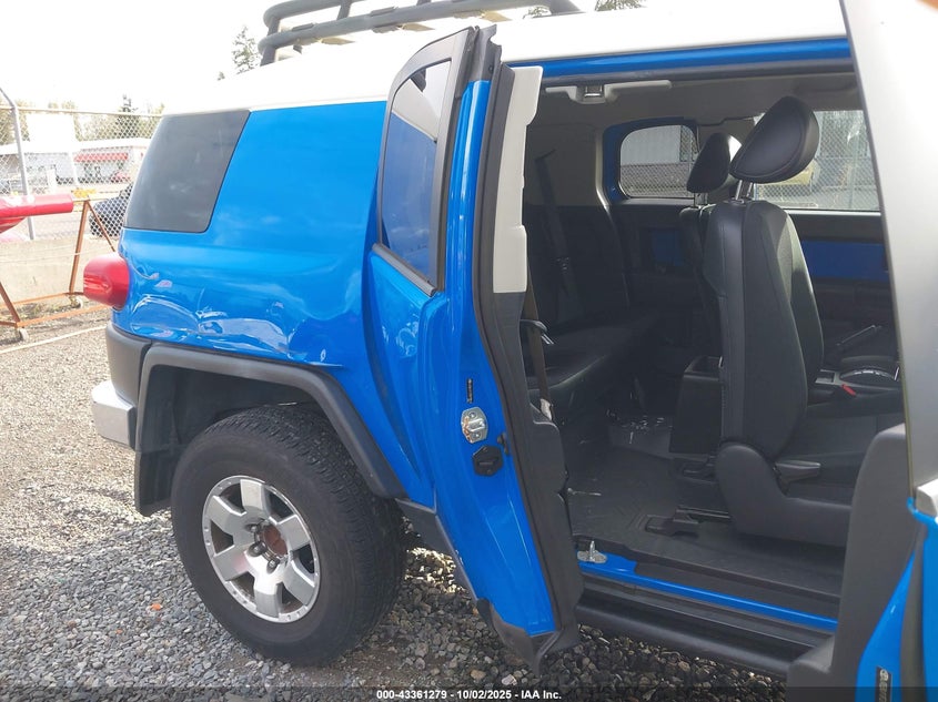 2007 Toyota Fj Cruiser VIN: JTEBU11F270079814 Lot: 43361279