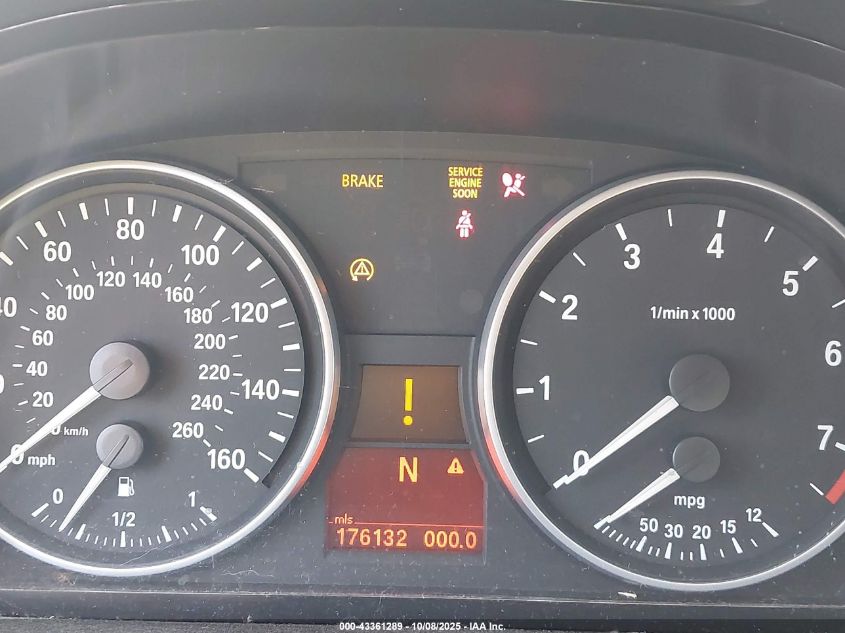 2007 BMW 328I VIN: WBAVS13577FX16167 Lot: 43361289