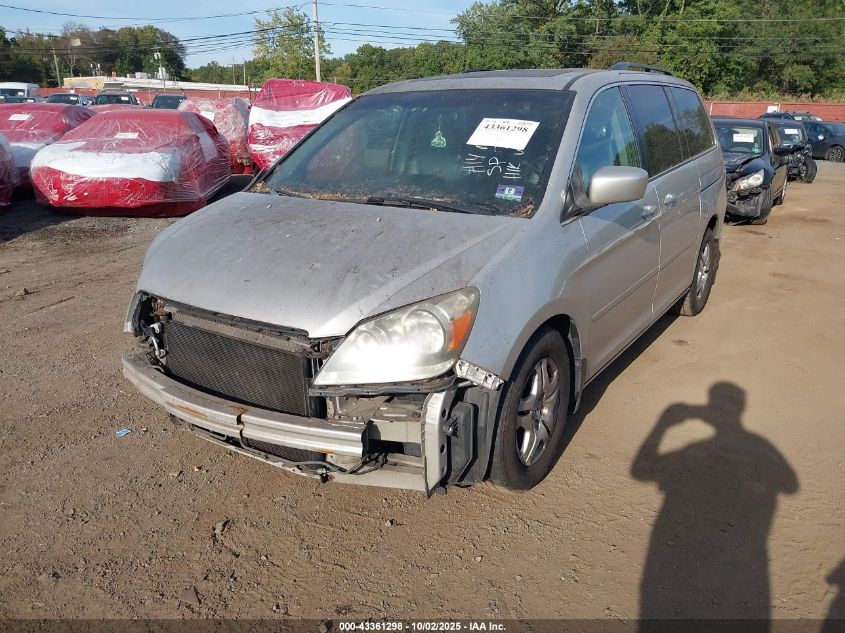 2006 Honda Odyssey Ex-L VIN: 5FNRL38716B438764 Lot: 43361298