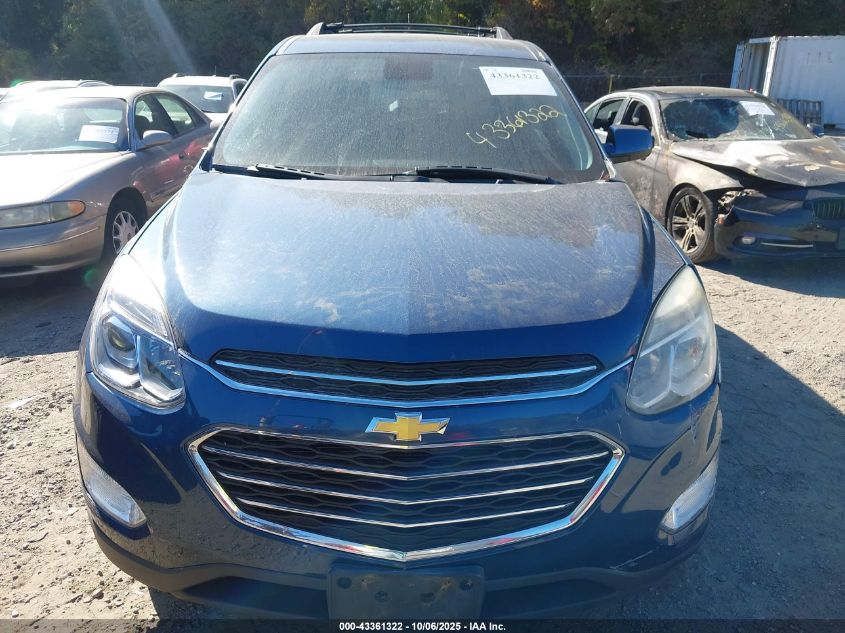 2016 Chevrolet Equinox Lt VIN: 2GNFLFEK4G6230907 Lot: 43361322