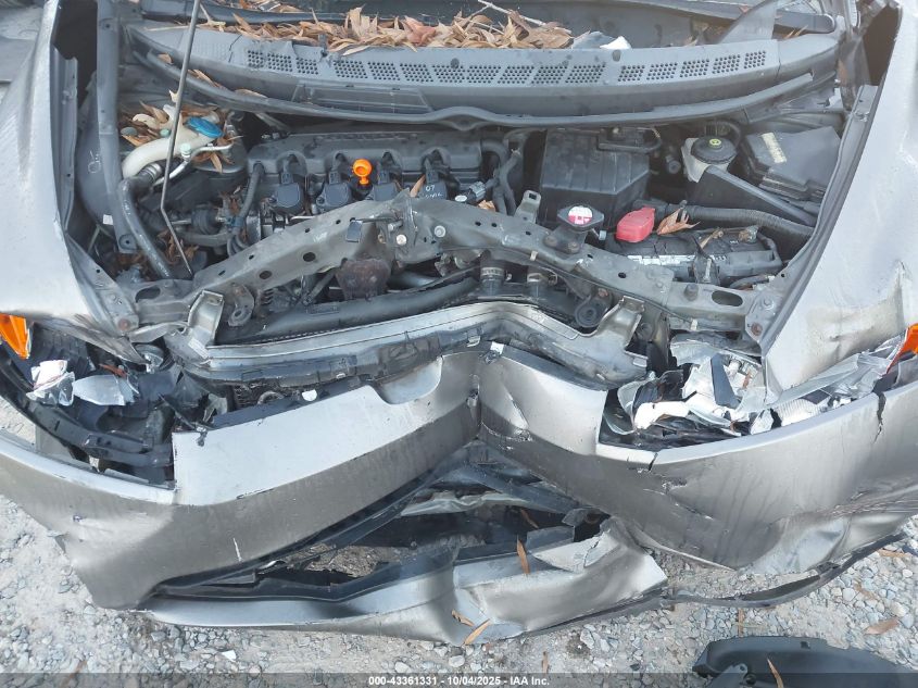 2008 Honda Civic Lx VIN: 2HGFA165X8H302050 Lot: 43361331