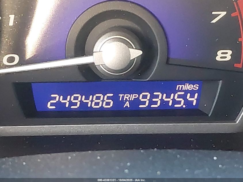 2008 Honda Civic Lx VIN: 2HGFA165X8H302050 Lot: 43361331