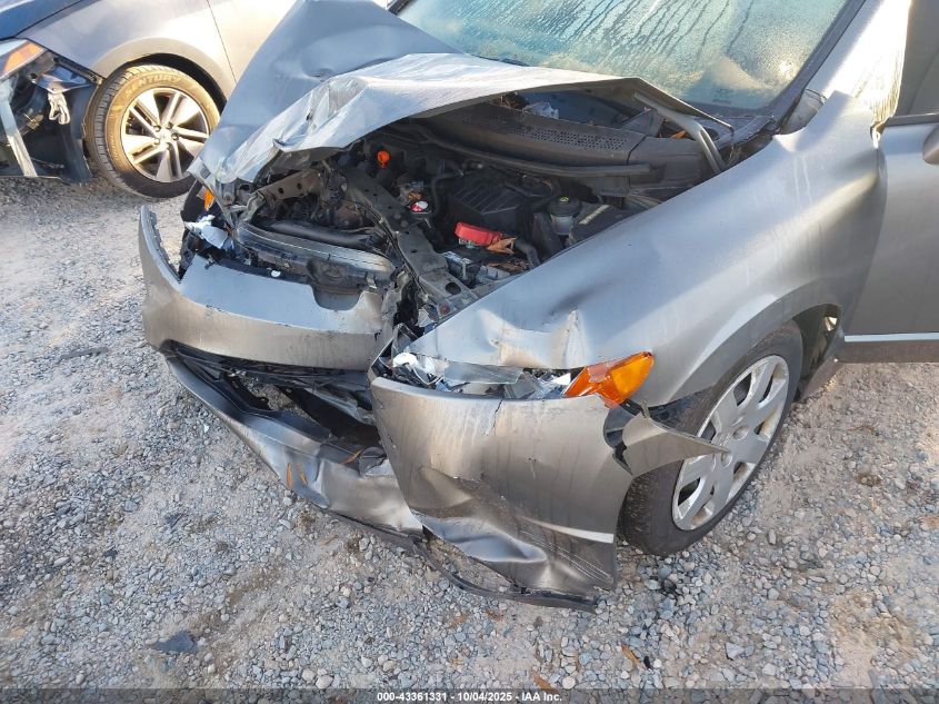 2008 Honda Civic Lx VIN: 2HGFA165X8H302050 Lot: 43361331