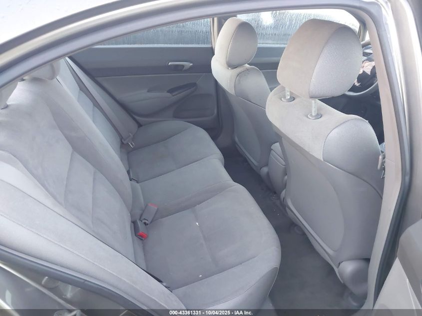 2008 Honda Civic Lx VIN: 2HGFA165X8H302050 Lot: 43361331