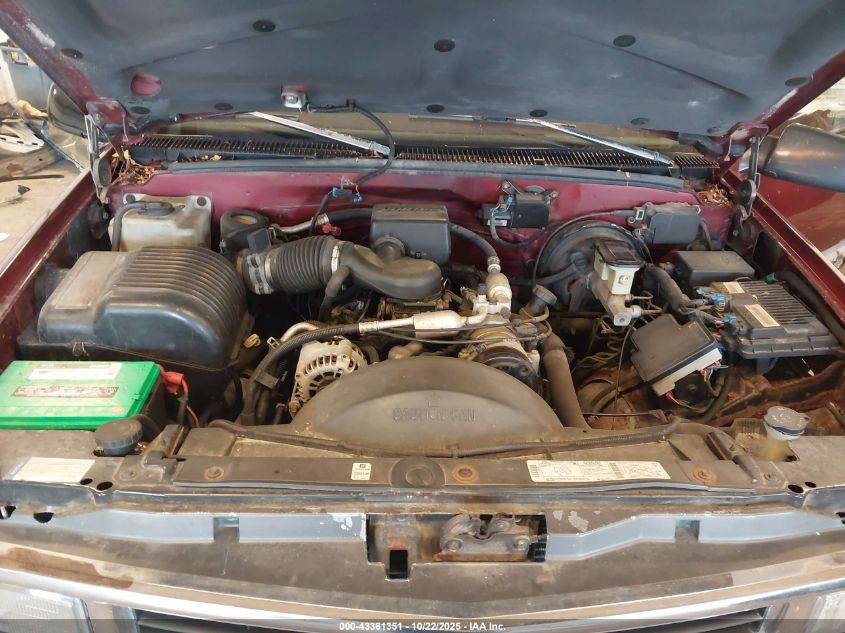 1997 Chevrolet K1500 Fleetside VIN: 1GCEK19R9VE256929 Lot: 43361351