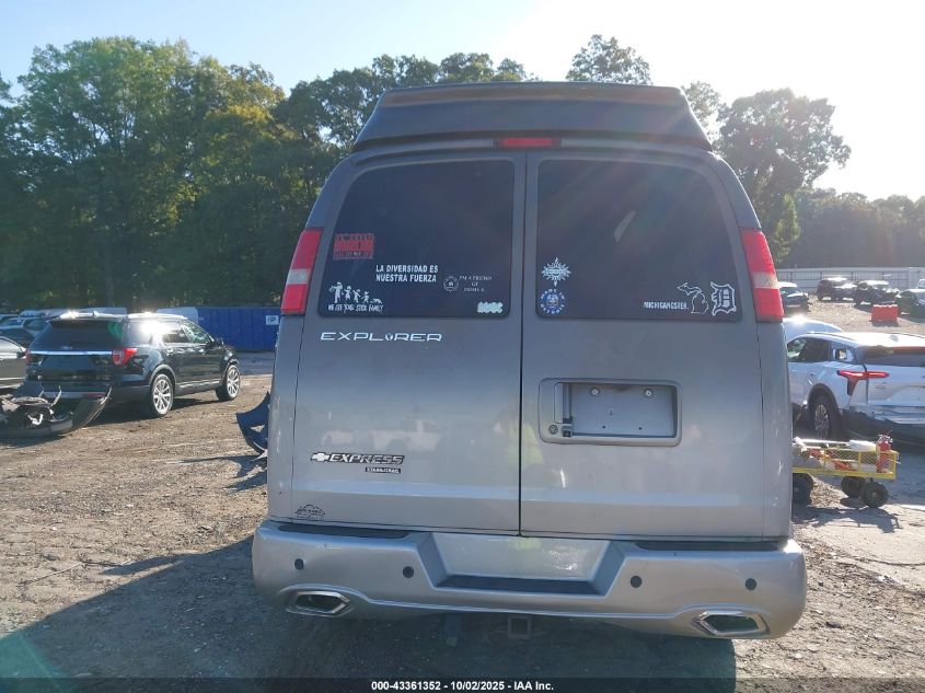 2015 Chevrolet Express 2500 Work Van VIN: 1GCWGFCG2F1215948 Lot: 43361352