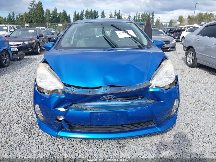 2013 Toyota Prius C Four VIN: JTDKDTB38D1058363 Lot: 43361357