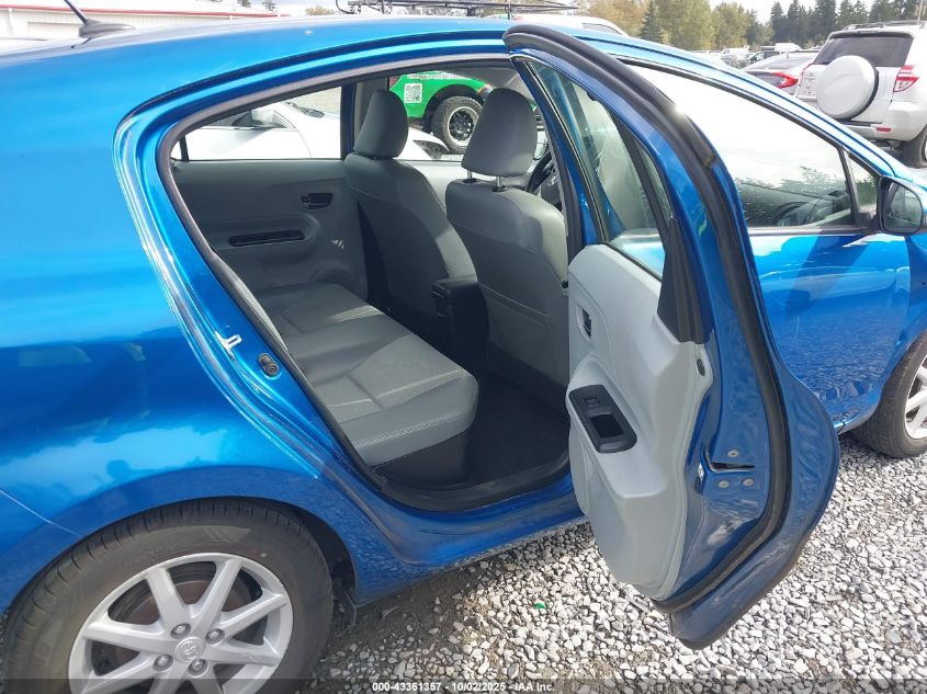 2013 Toyota Prius C Four VIN: JTDKDTB38D1058363 Lot: 43361357