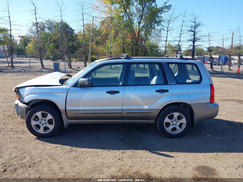 2003 Subaru Forester Xs VIN: JF1SG65613H762172 Lot: 43361364