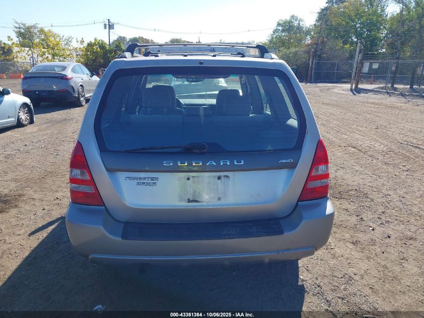 2003 Subaru Forester Xs VIN: JF1SG65613H762172 Lot: 43361364