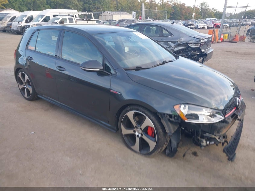 2015 VOLKSWAGEN GOLF GTI 2.0T AUTOBAHN 4-DOOR - 3VW4T7AU5FM009086