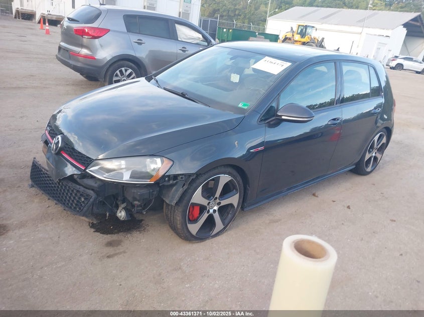 2015 VOLKSWAGEN GOLF GTI 2.0T AUTOBAHN 4-DOOR - 3VW4T7AU5FM009086