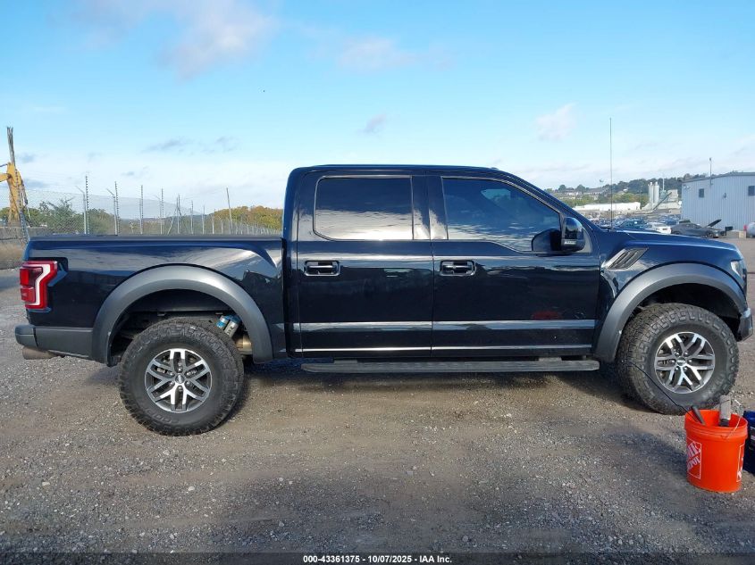 2017 Ford F-150 Raptor VIN: 1FTFW1RG2HFA62930 Lot: 43361375