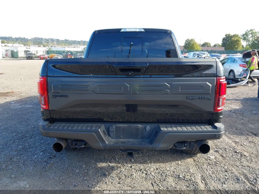 2017 Ford F-150 Raptor VIN: 1FTFW1RG2HFA62930 Lot: 43361375