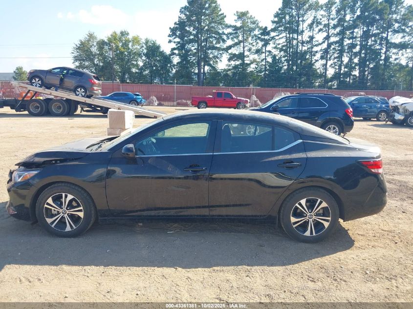 2022 Nissan Sentra Sv Xtronic Cvt VIN: 3N1AB8CV5NY256915 Lot: 43361381