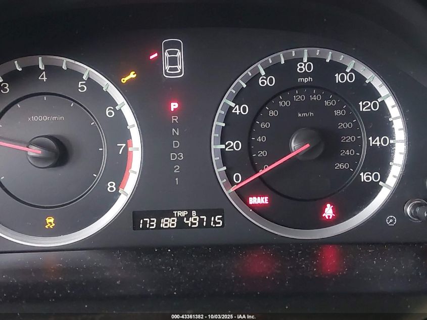 2011 Honda Accord 2.4 Se VIN: 1HGCP2F60BA022501 Lot: 43361382