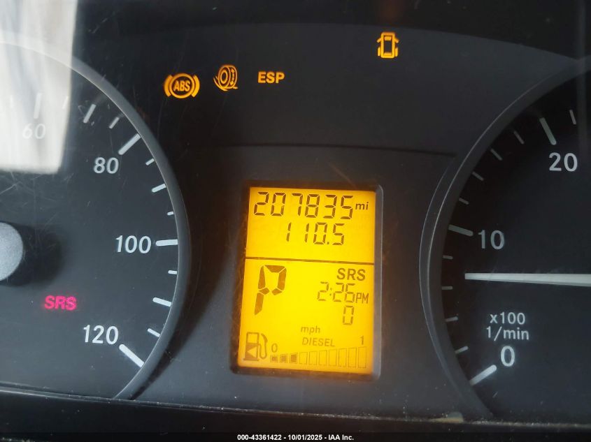 2008 Dodge Sprinter 3500 VIN: WD0PF145985267944 Lot: 43361422