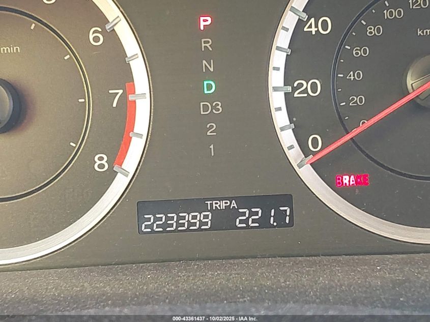 2010 Honda Accord 2.4 Lx VIN: 1HGCP2F33AA004563 Lot: 43361437