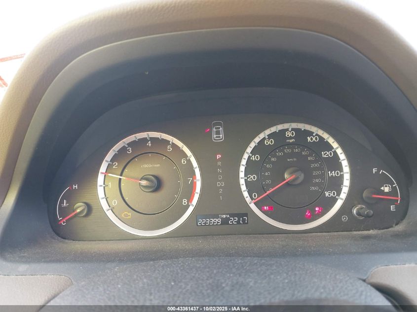 2010 Honda Accord 2.4 Lx VIN: 1HGCP2F33AA004563 Lot: 43361437