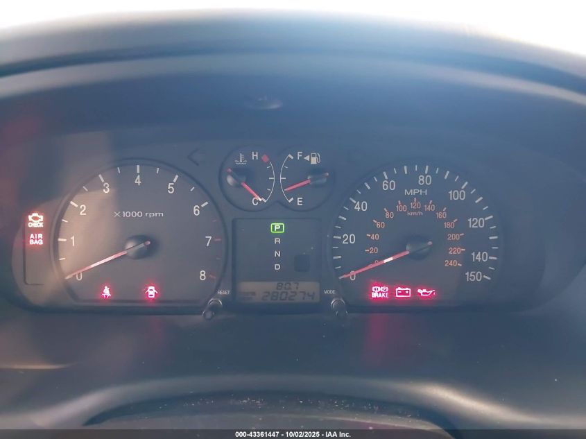 2003 Hyundai Sonata Gls/Lx VIN: KMHWF35H53A872936 Lot: 43361447