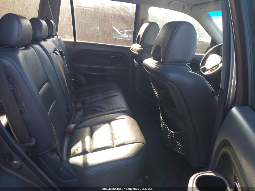 2007 Honda Pilot Ex-L VIN: 2HKYF18567H518599 Lot: 43361456