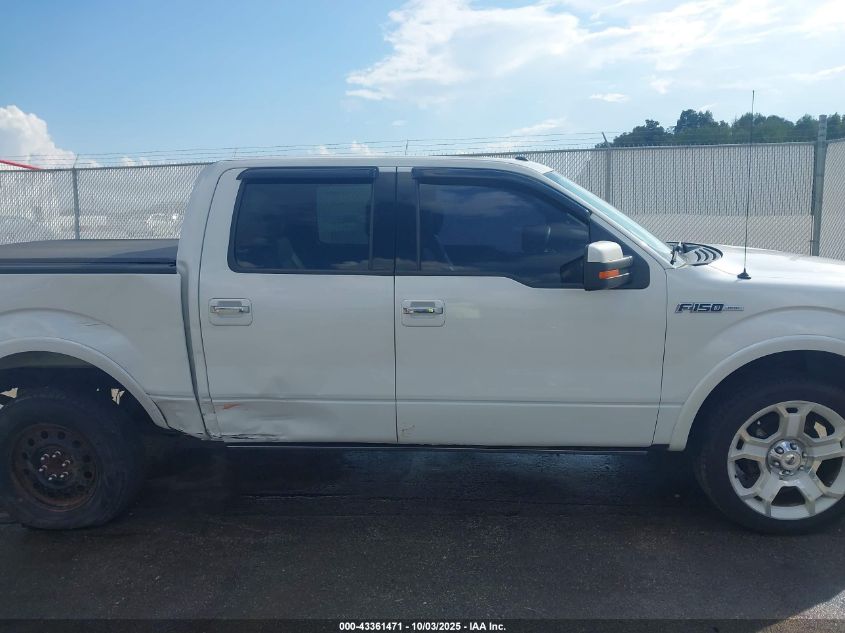 2011 Ford F-150 Lariat Limited VIN: 1FTFW1E64BFA55840 Lot: 43361471