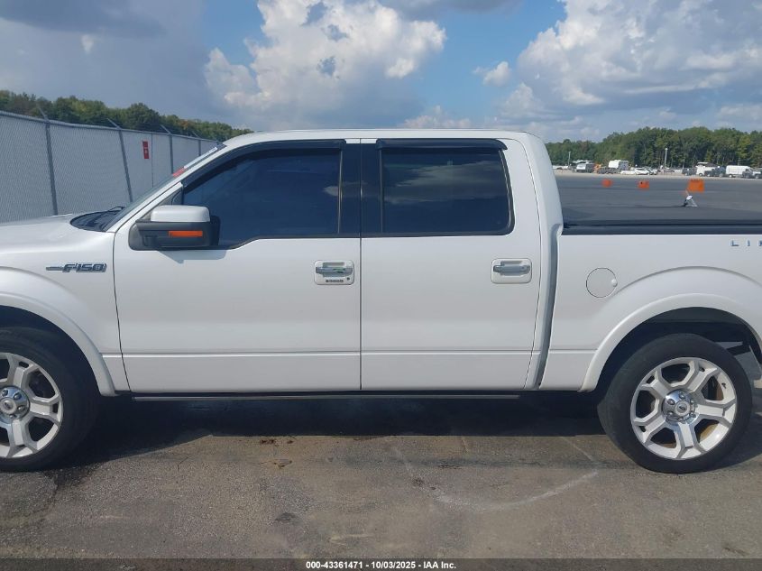 2011 Ford F-150 Lariat Limited VIN: 1FTFW1E64BFA55840 Lot: 43361471