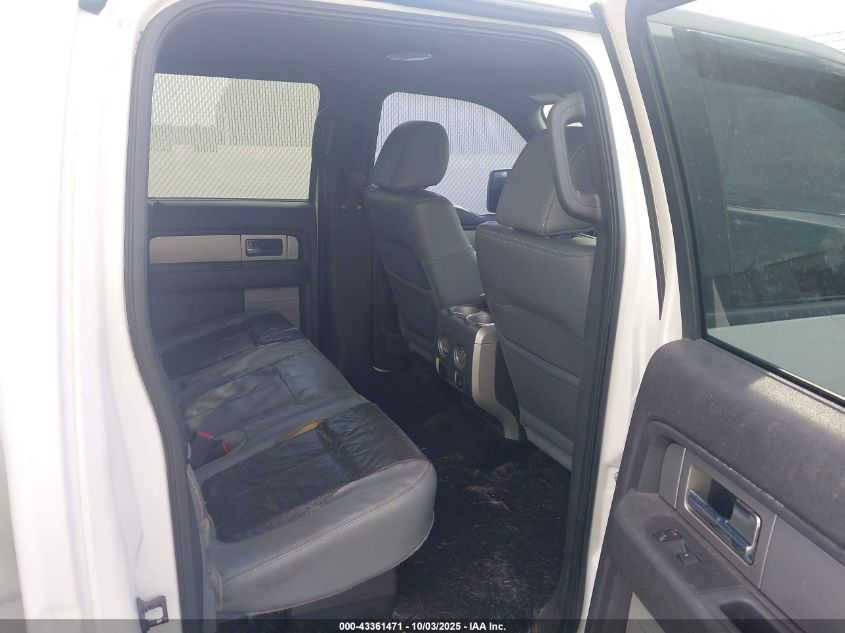 2011 Ford F-150 Lariat Limited VIN: 1FTFW1E64BFA55840 Lot: 43361471