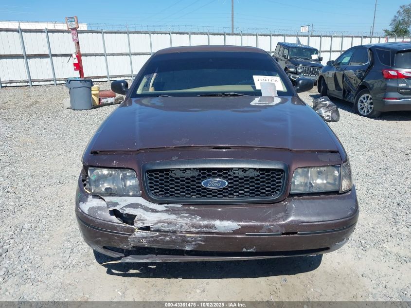 2008 Ford Crown Victoria Police/Police Interceptor VIN: 2FAFP71V68X173923 Lot: 43361478