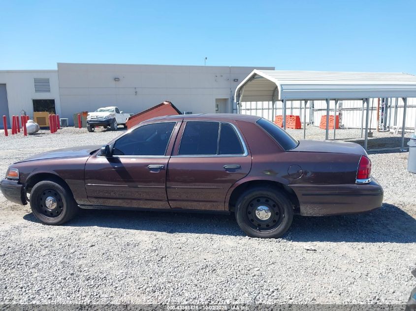 2008 Ford Crown Victoria Police/Police Interceptor VIN: 2FAFP71V68X173923 Lot: 43361478
