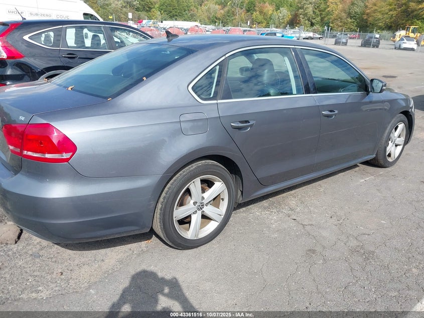 2014 VOLKSWAGEN PASSAT 2.5L SE 1VWBP7A31EC002610